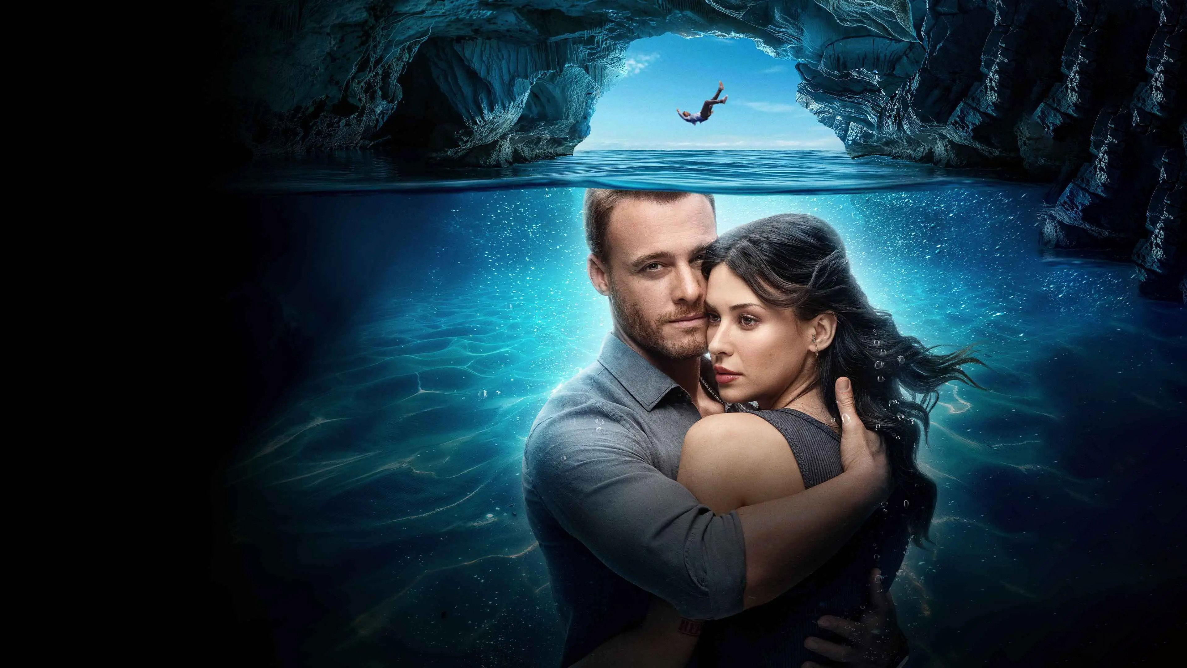 Blue Cave 2024 movie scene