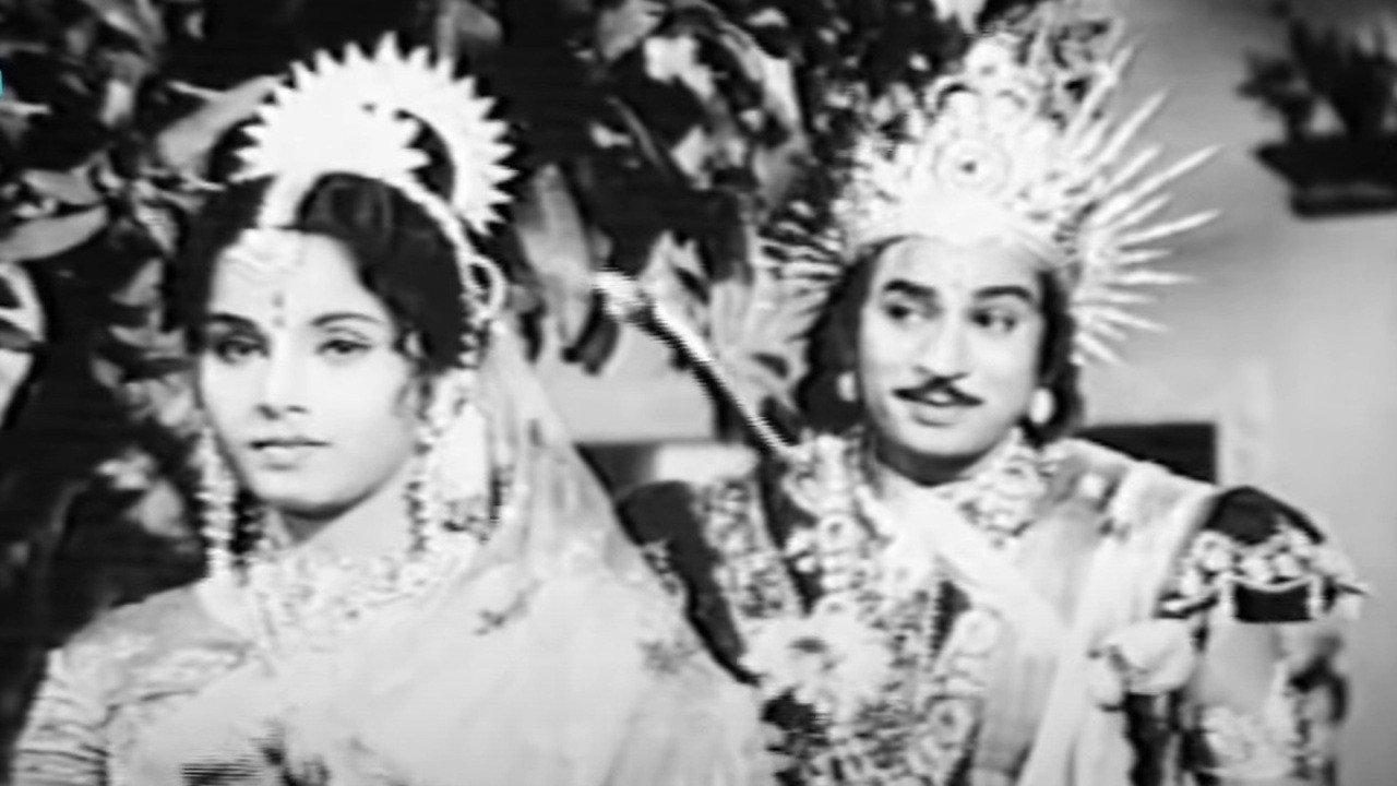 Subhadra Haran 1963 movie scene