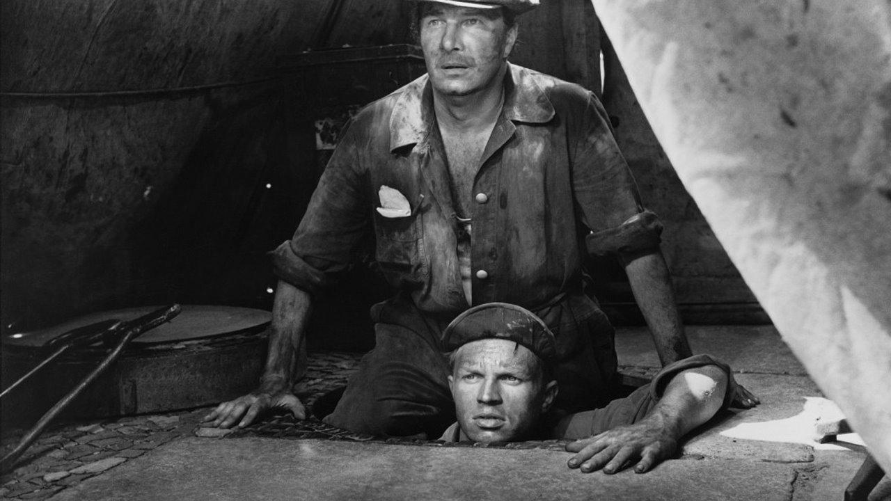 Bank Vault 713 1958 movie scene