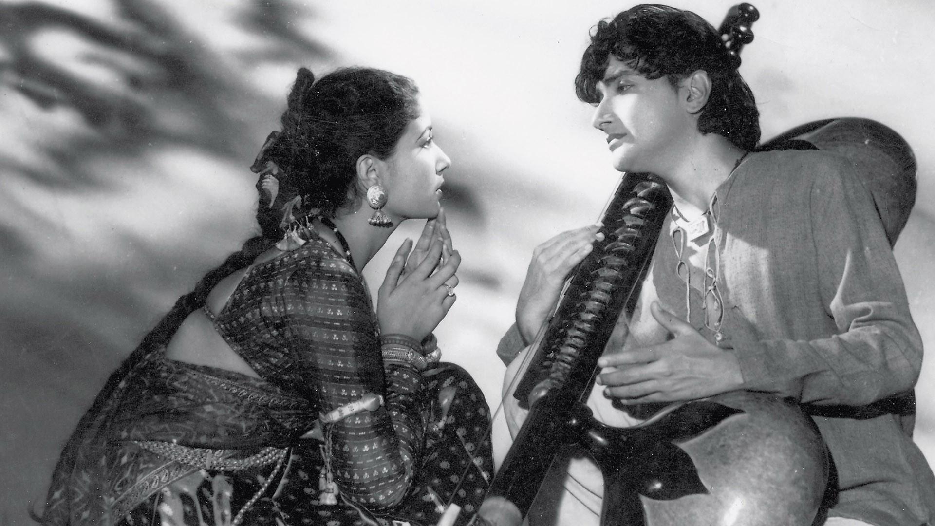 Baiju Bawra 1952 movie scene