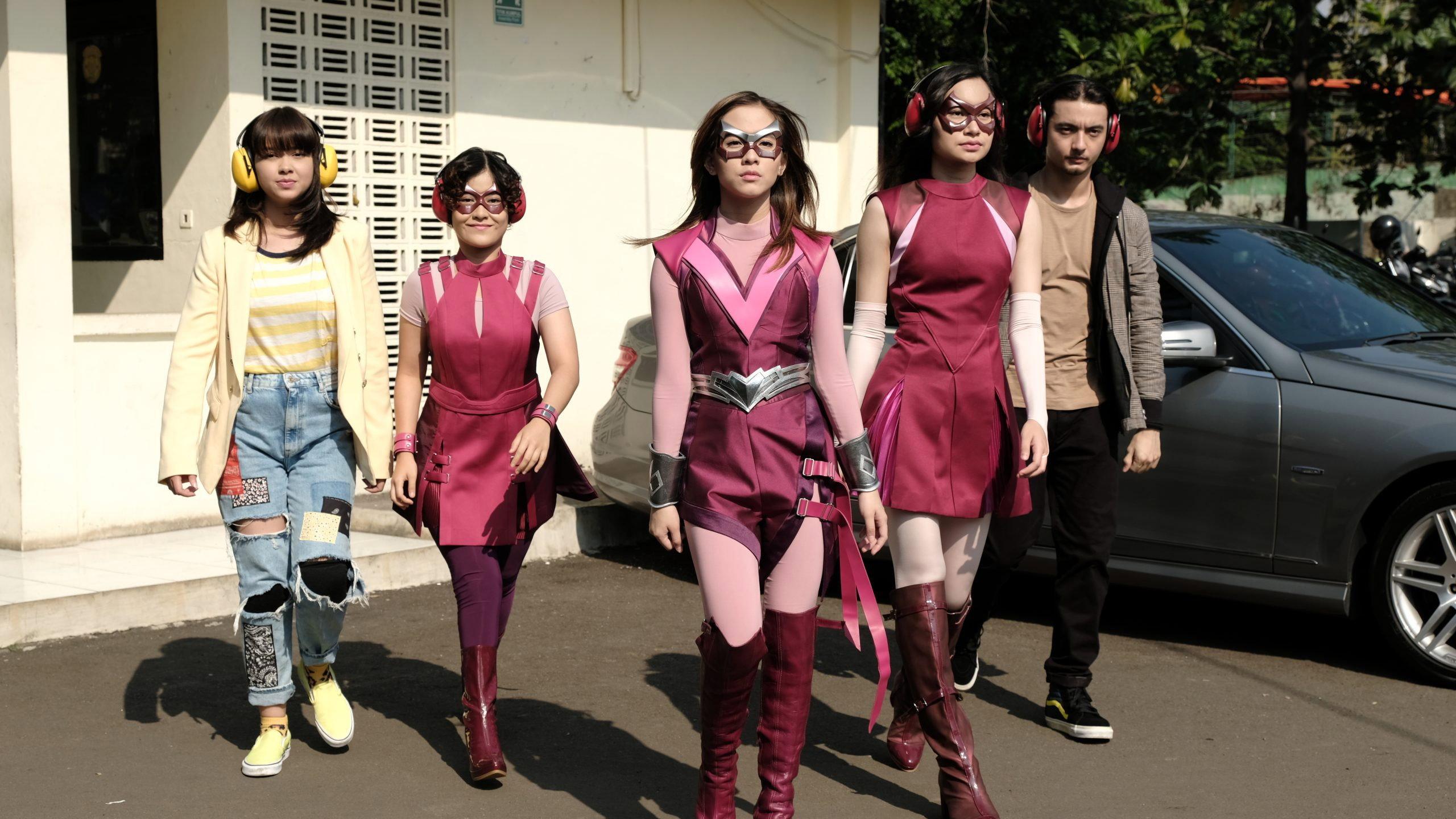 Virgo and the Sparklings 2023 movie scene