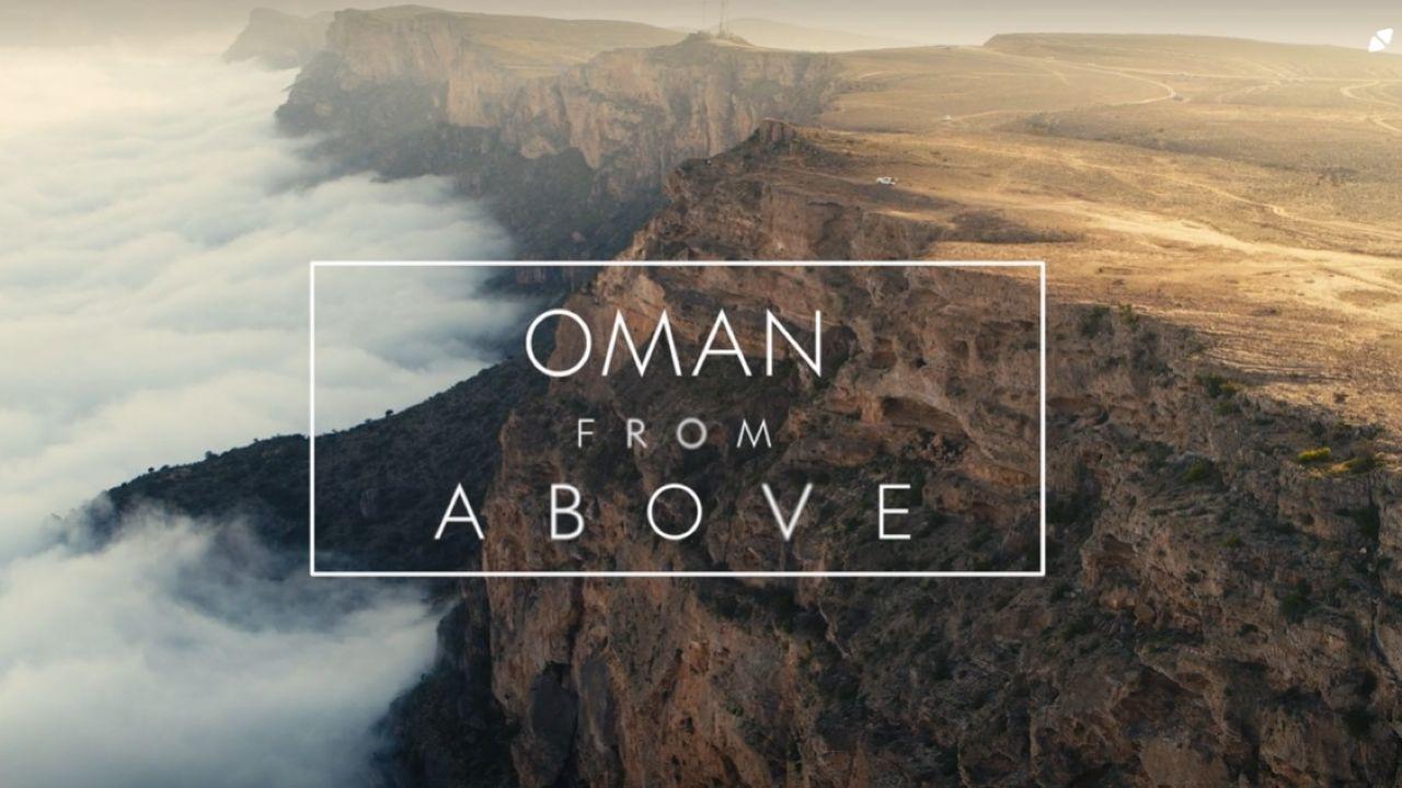 Oman from above 2023 movie scene