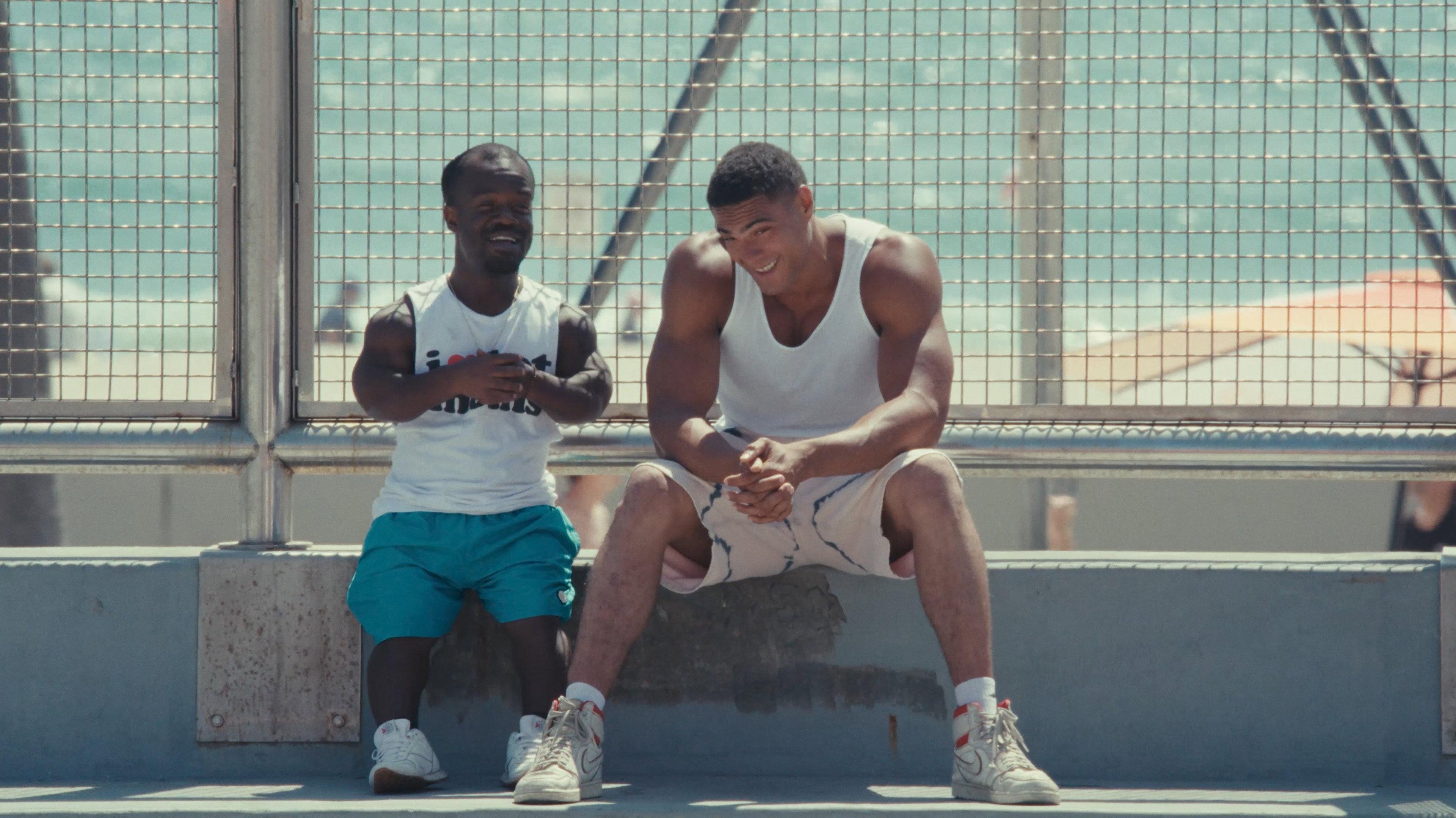 Muscle Beach 2026 movie scene