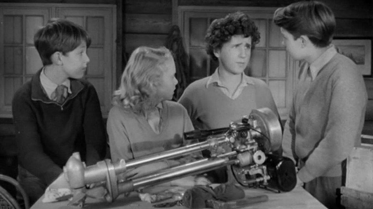 Five on a Treasure Island 1957 movie scene