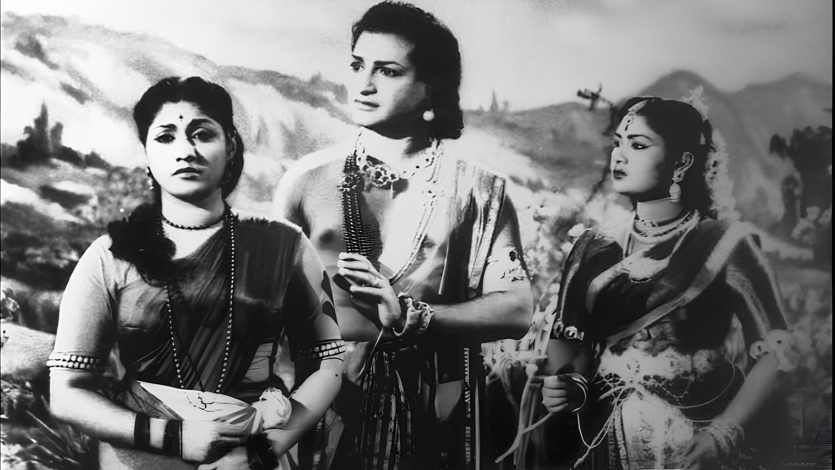 Sri Venkateswara Mahatmyam 1960 movie scene