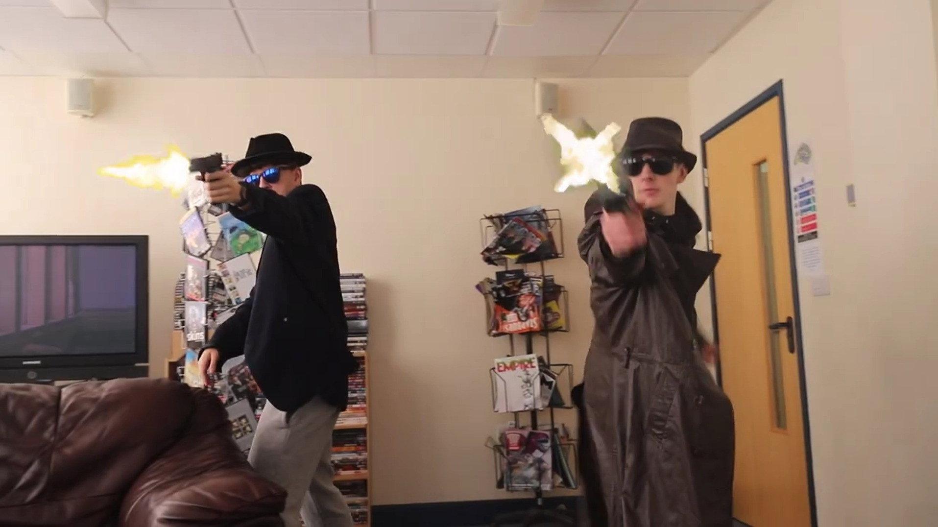 The Screening Room Shootout 2025 movie scene