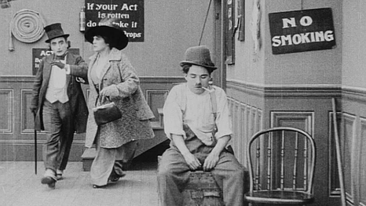 The Property Man 1914 movie scene