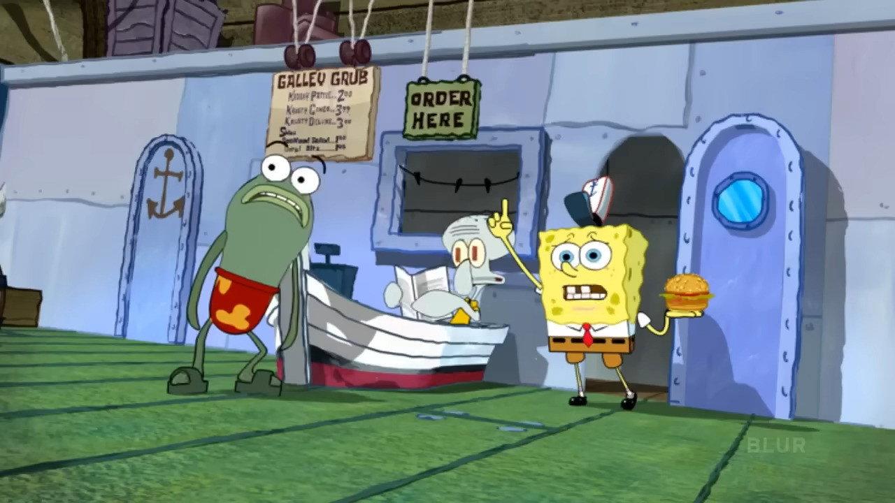 SpongeBob SquarePants 4-D: Ride 2003 movie scene