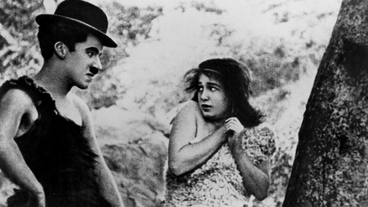 His Prehistoric Past 1914 movie scene