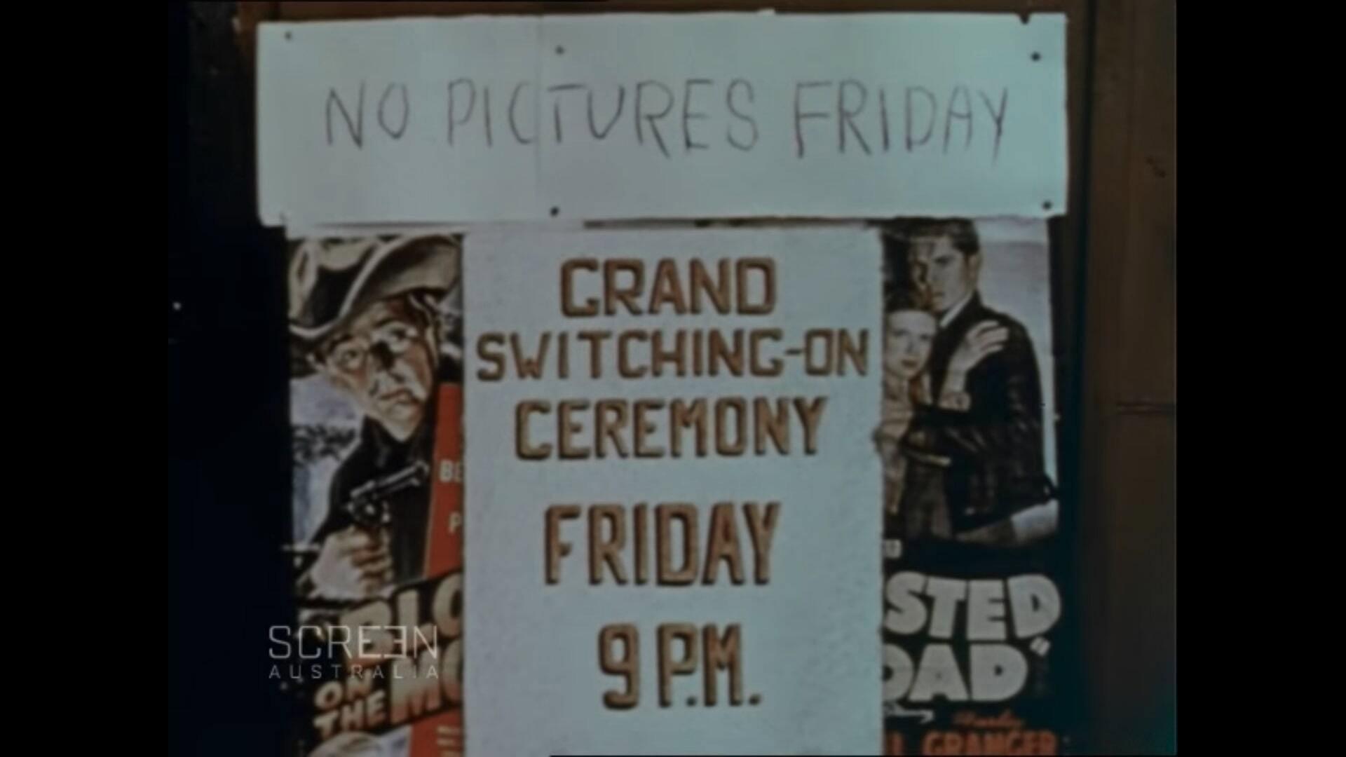 Switch on Bigga 1953 movie scene
