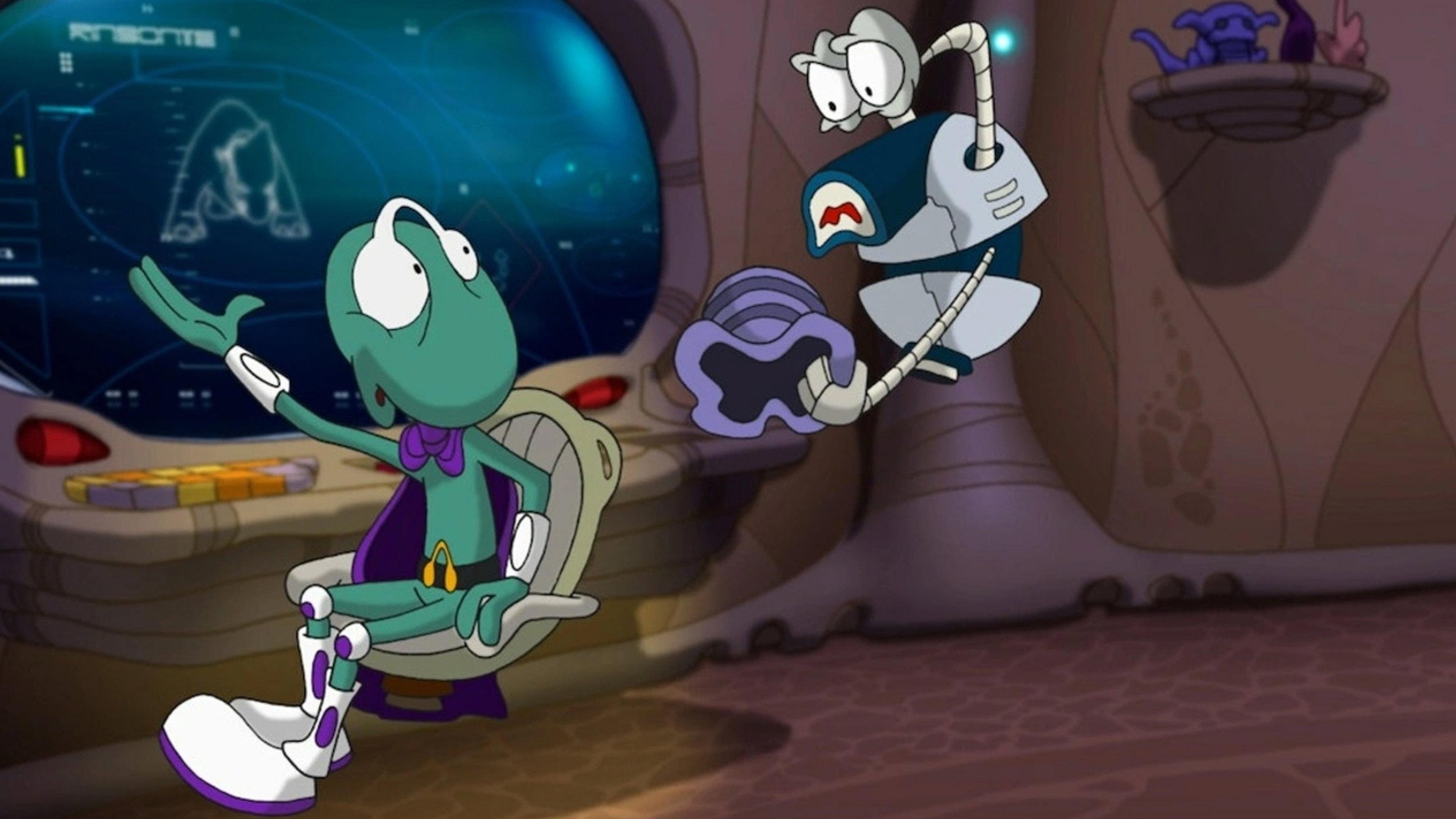 Teo, Intergalactic Hunter 2004 movie scene