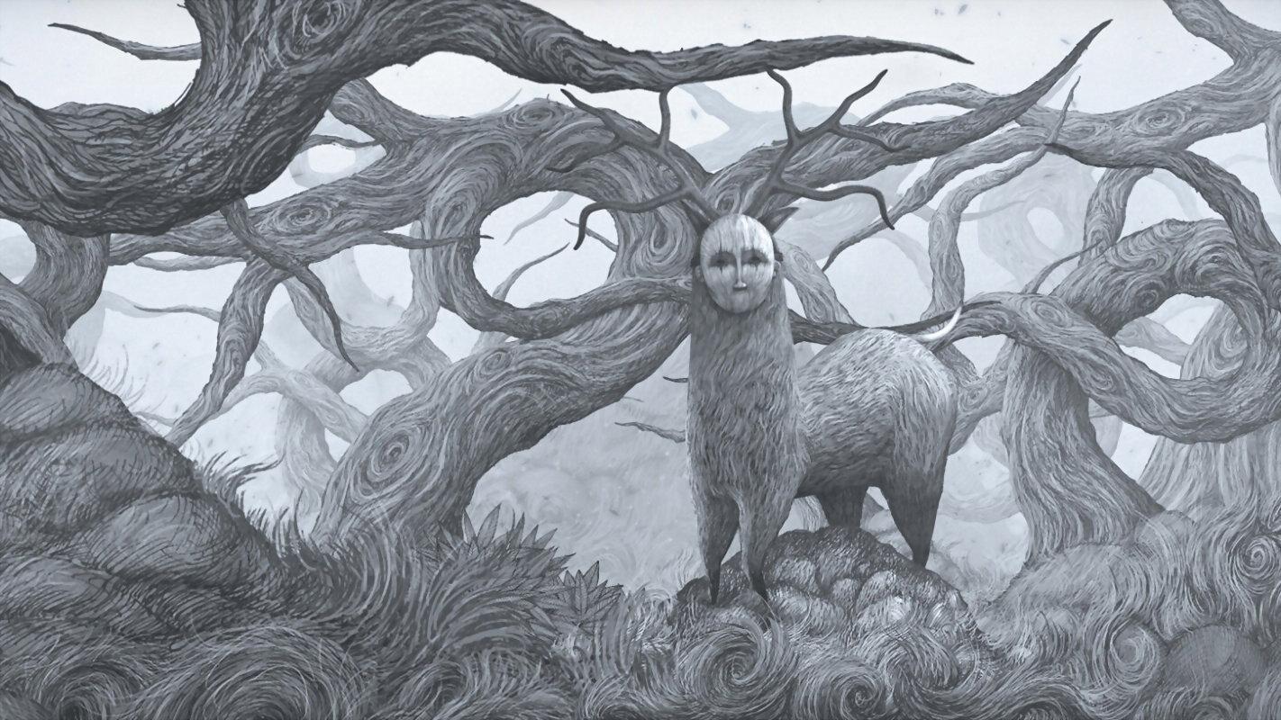 Under the Skin, the Bark 2021 movie scene