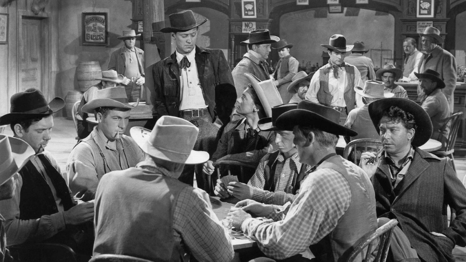 The Man from Colorado 1948 movie scene