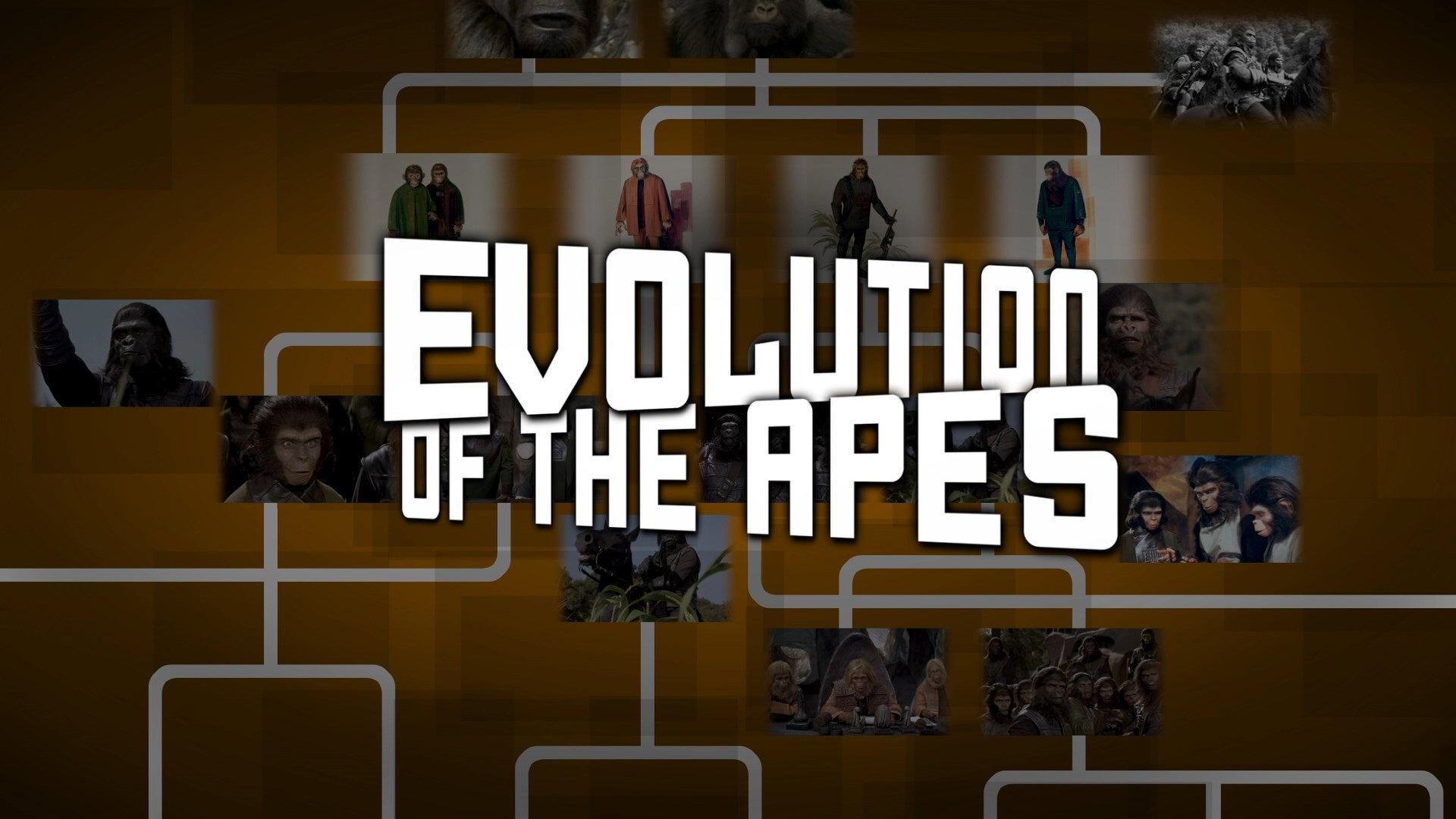 Evolution of the Apes 2008 movie scene