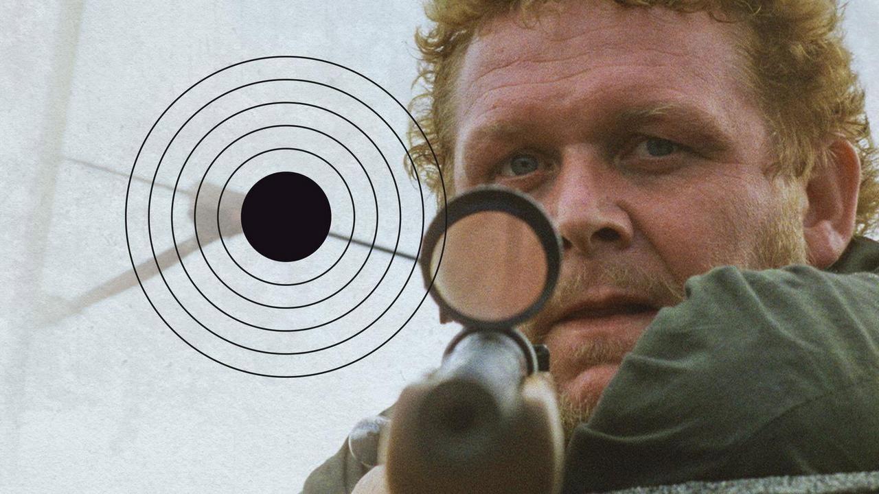 The Marksman 1977 movie scene