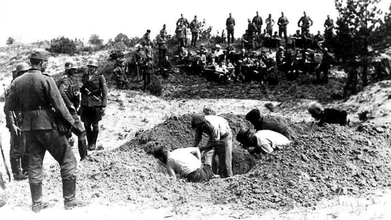 Shoah by Bullet: The Forgotten History 2008 movie scene