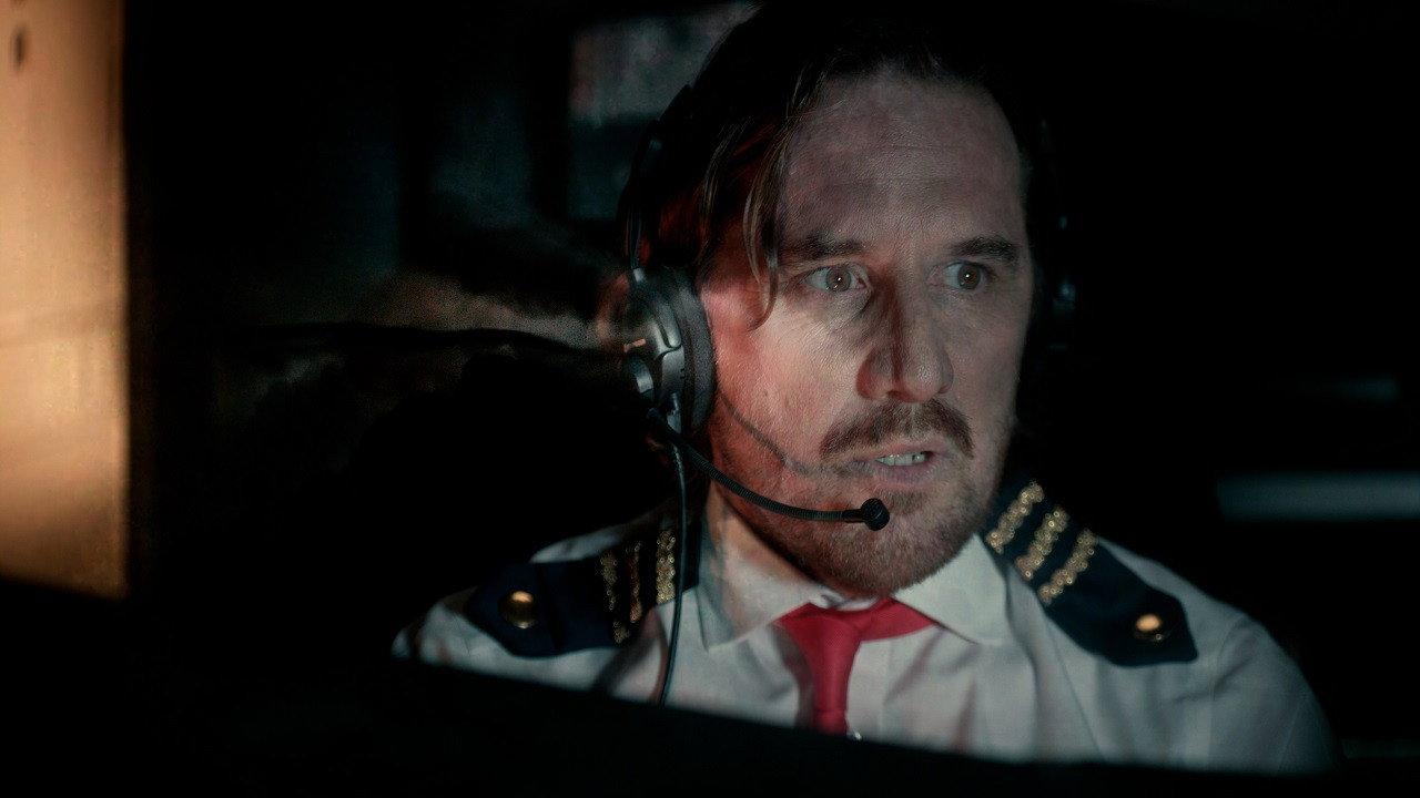 Ghost Flight 2021 movie scene