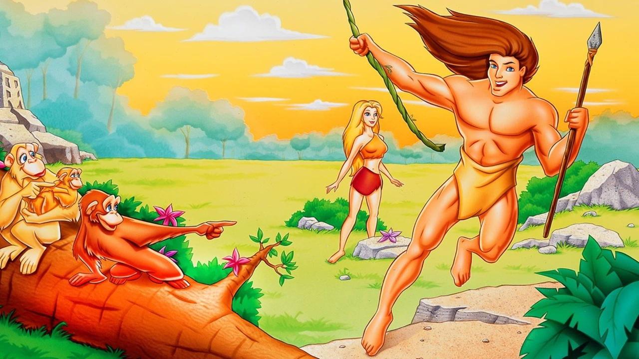 Tarzan of the Apes 1998 movie scene