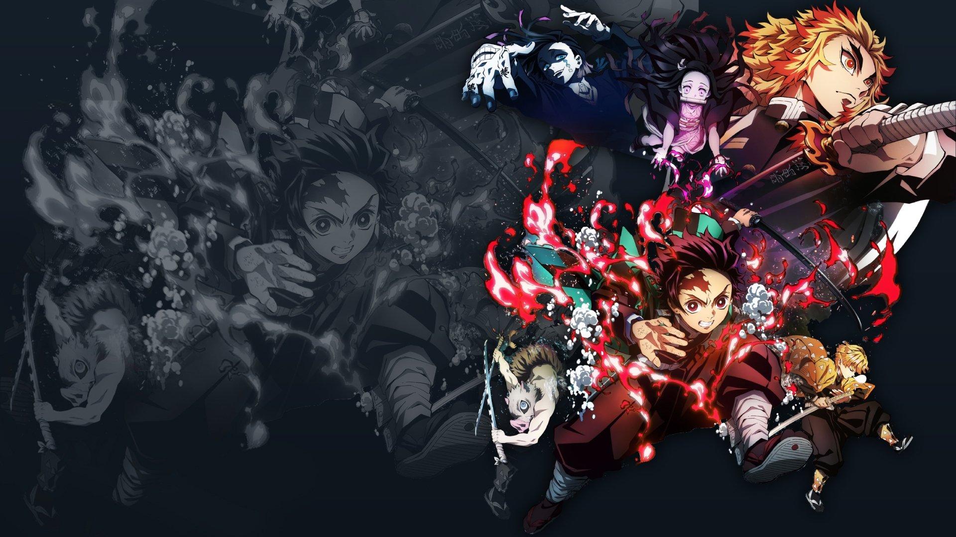 Demon Slayer -Kimetsu no Yaiba- The Movie: Mugen Train 2020 movie scene