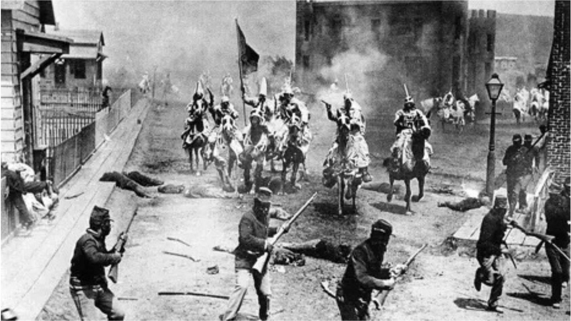 The Making of 'The Birth of a Nation' 1993 movie scene