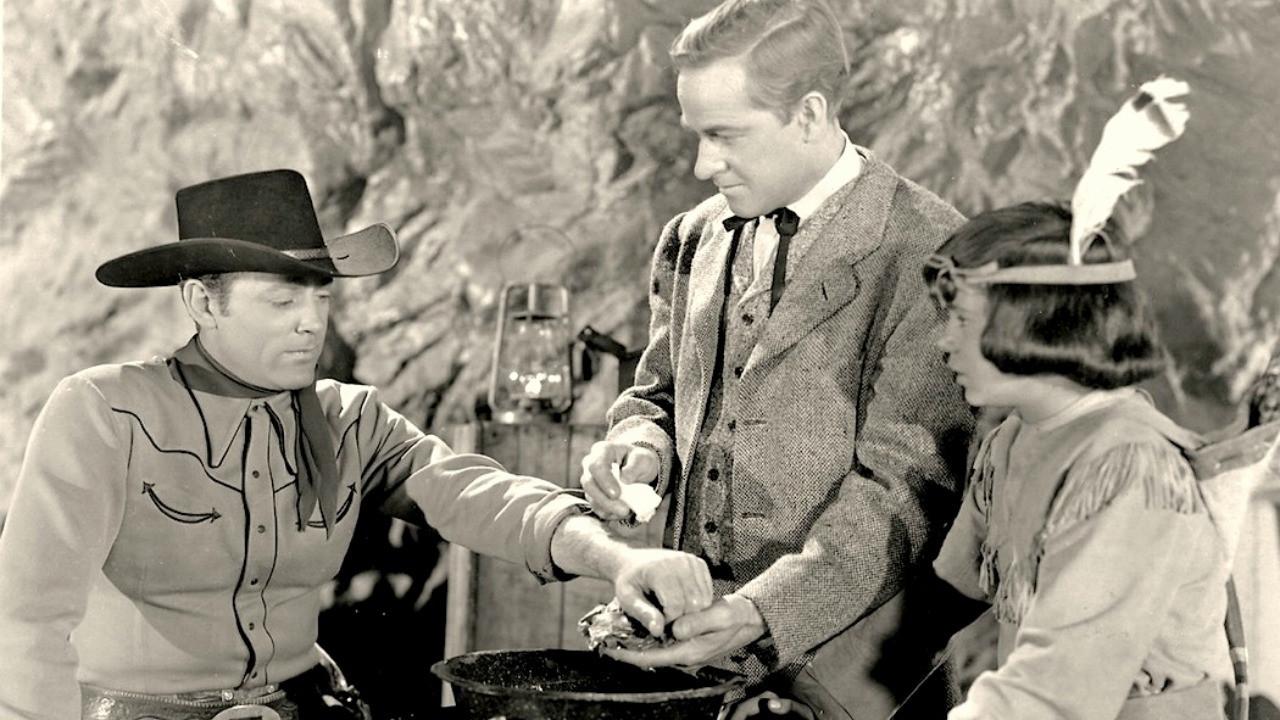 Rustlers of Devil's Canyon 1947 movie scene