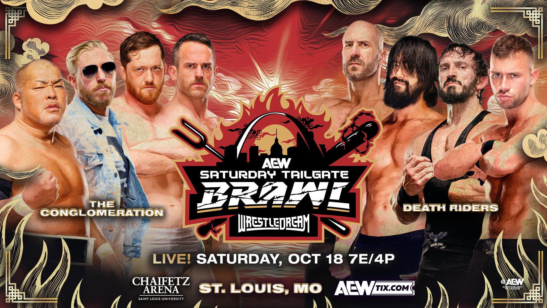 AEW WrestleDream 2025: Saturday Tailgate Brawl 2025 movie scene