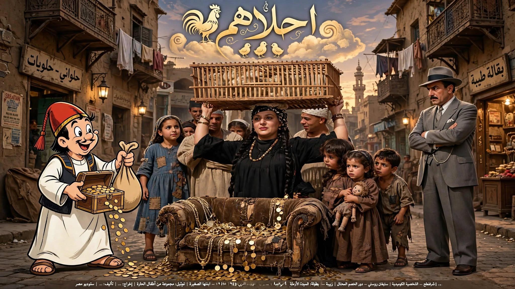 Ahlahom 1945 movie scene
