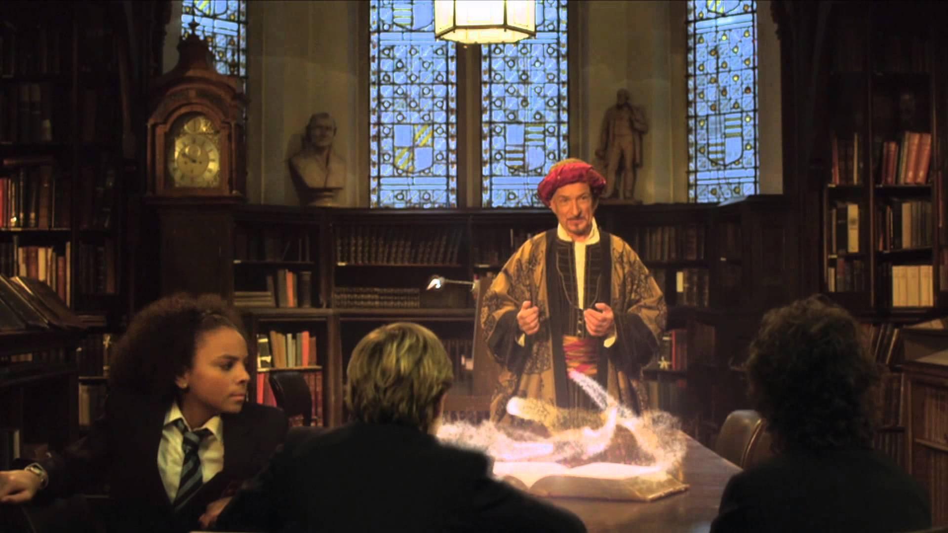 1001 Inventions and the Library of Secrets 2010 movie scene