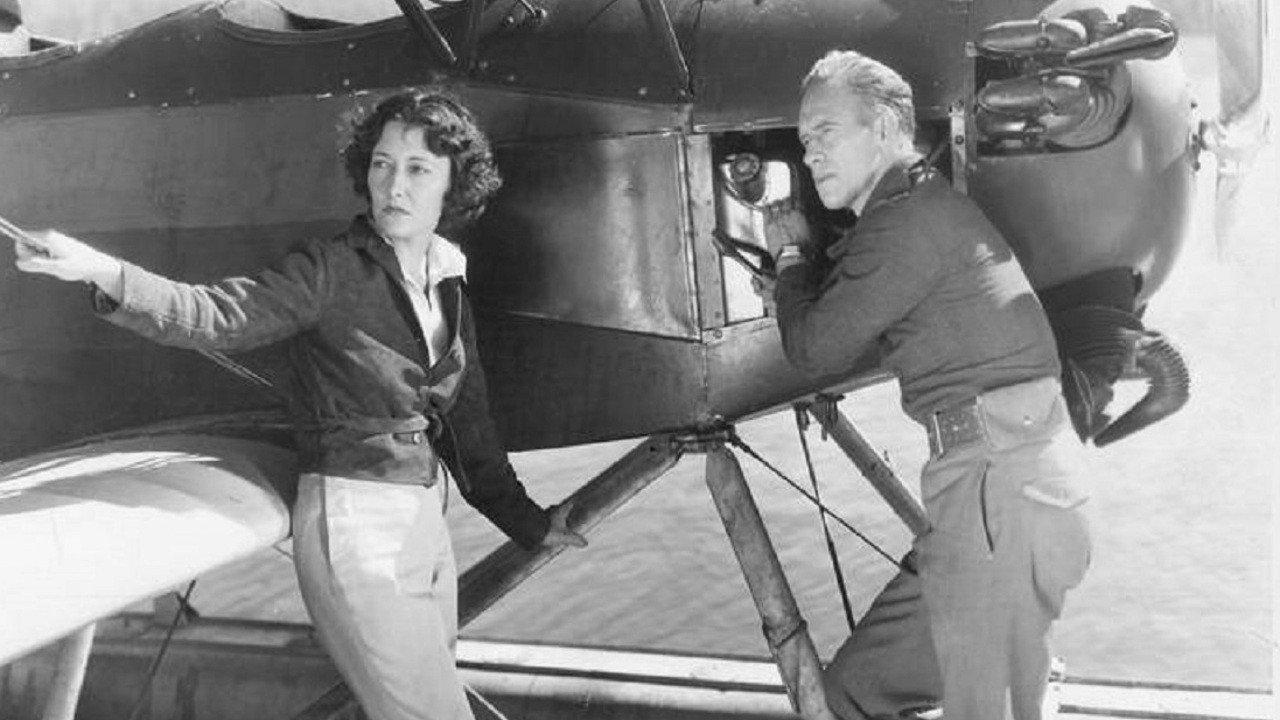 The Mysterious Pilot 1937 movie scene