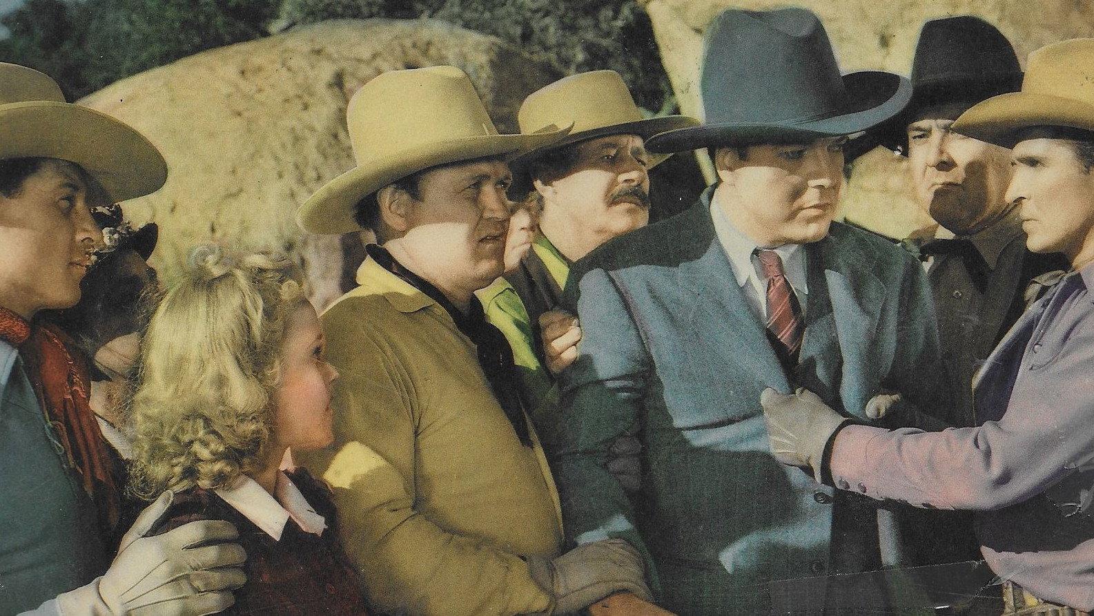 Lone Star Raiders 1940 movie scene