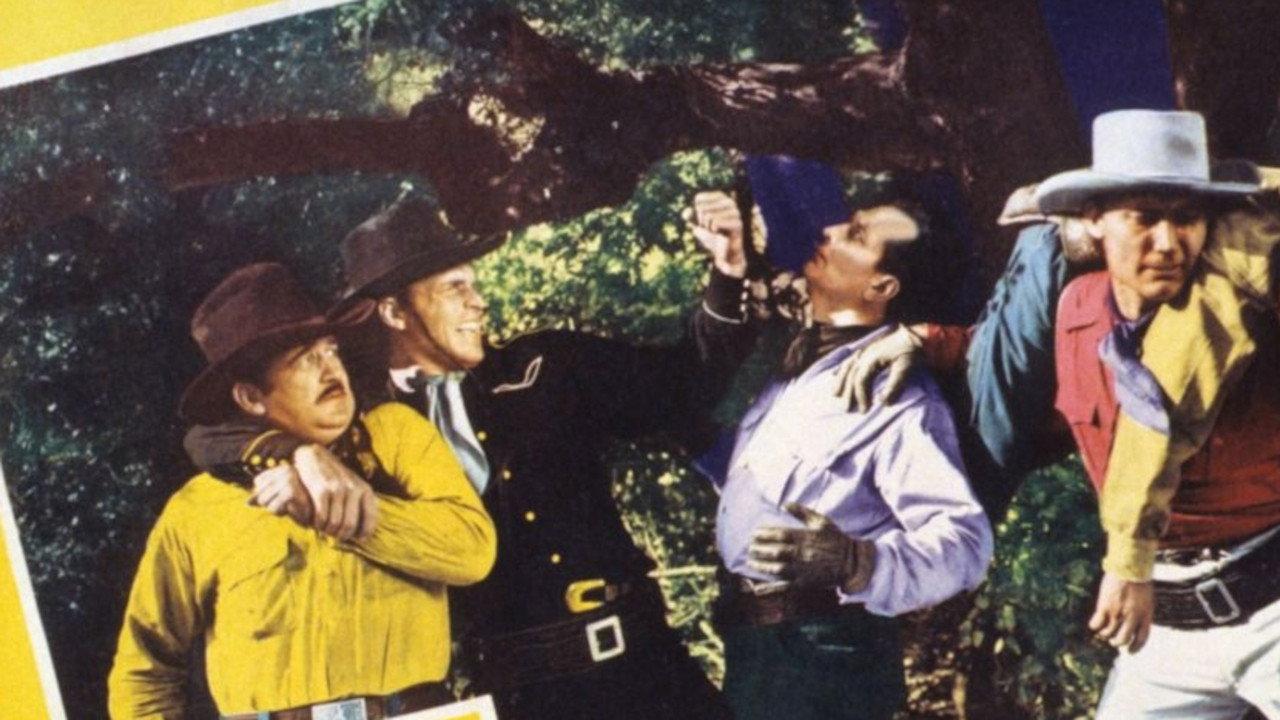 Billy the Kid Wanted 1941 movie scene