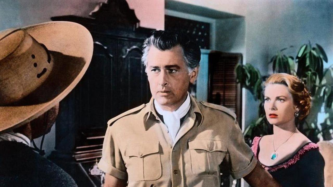 Green Fire 1954 movie scene