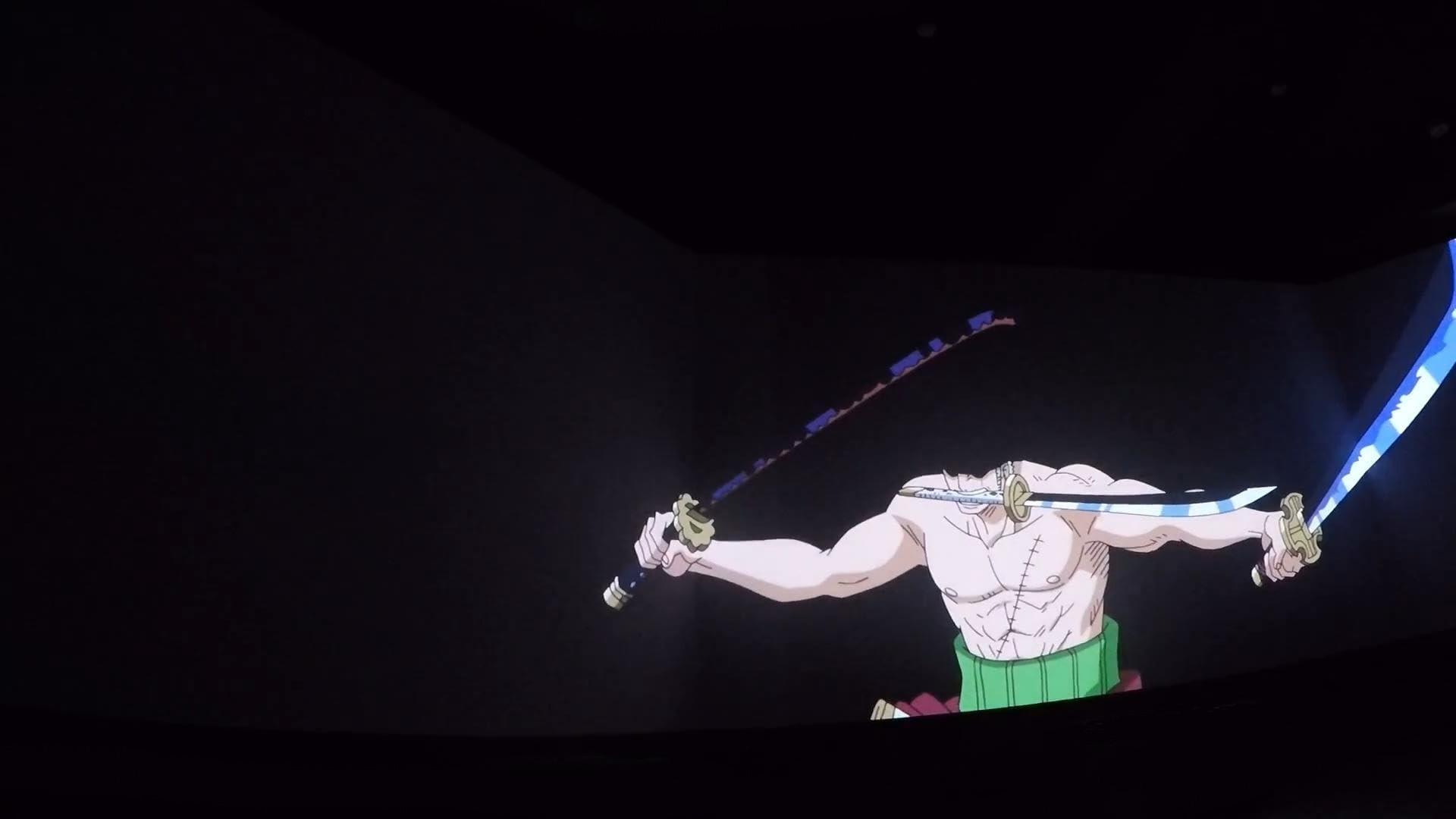 One Piece: The Great Treasure of Tongari Island 2016 movie scene