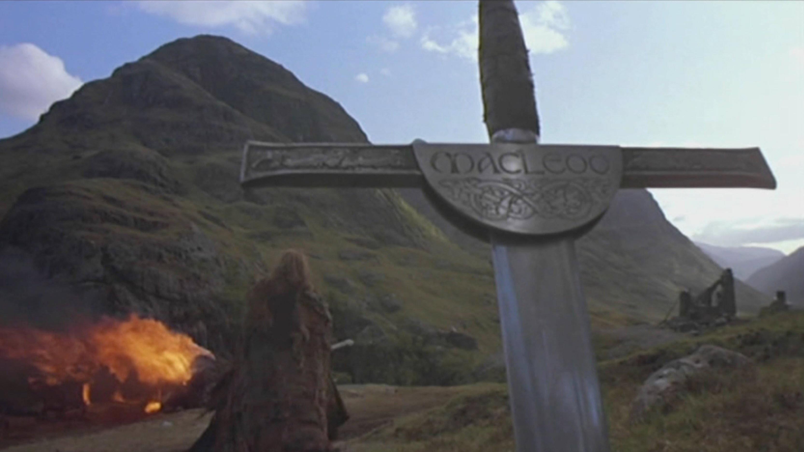 The Making of Highlander 2006 movie scene