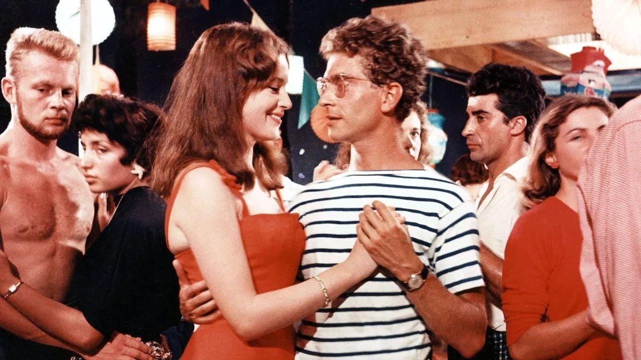 The Tricyclist 1957 movie scene