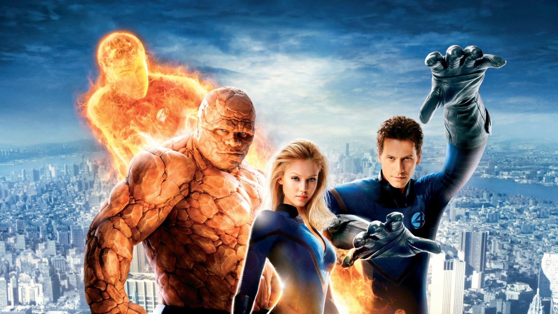Fantastic Four 2005 movie scene