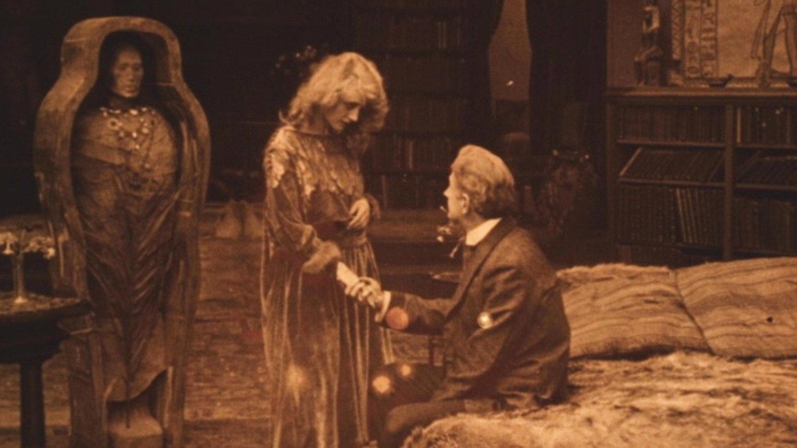 The Cigarette 1919 movie scene