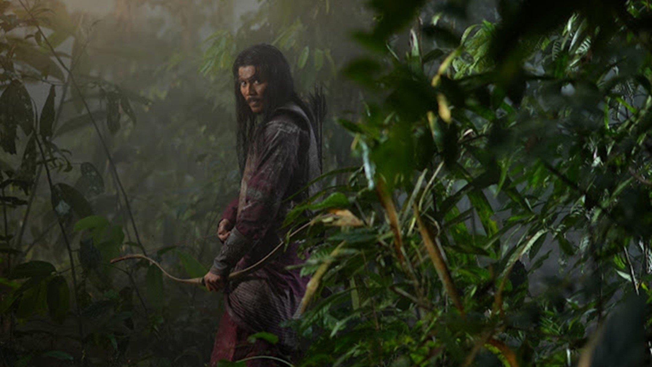 Warrior Awang and Master Tok Gajah 2024 movie scene
