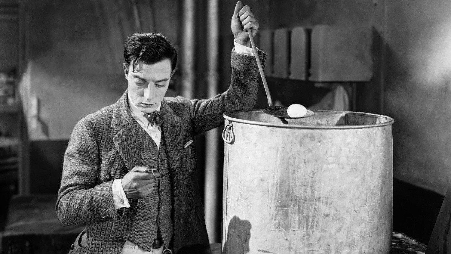 The Navigator 1924 movie scene