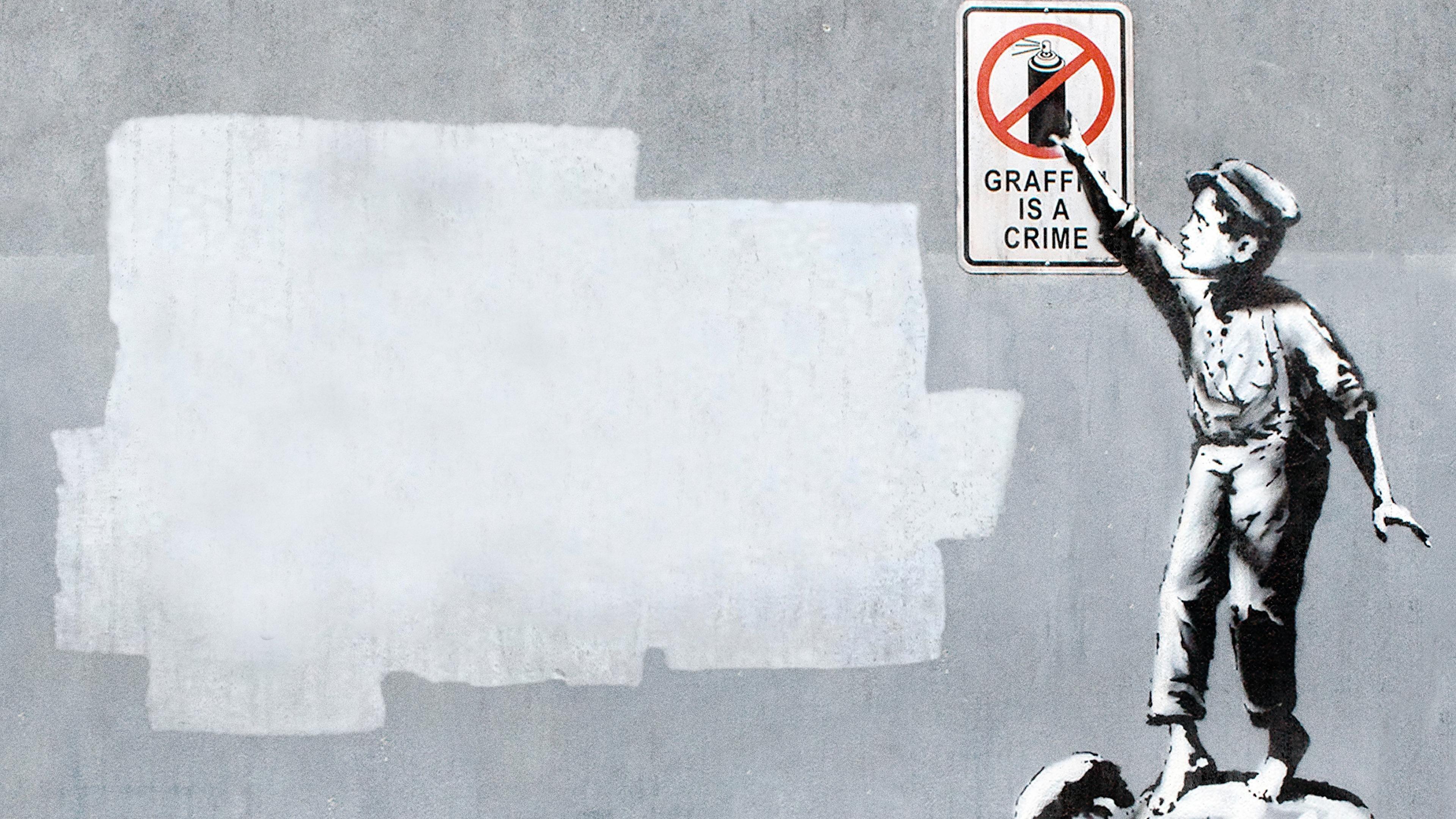 Banksy Does New York 2014 movie scene