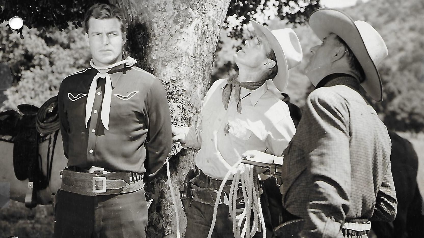 Blazing Frontier 1943 movie scene