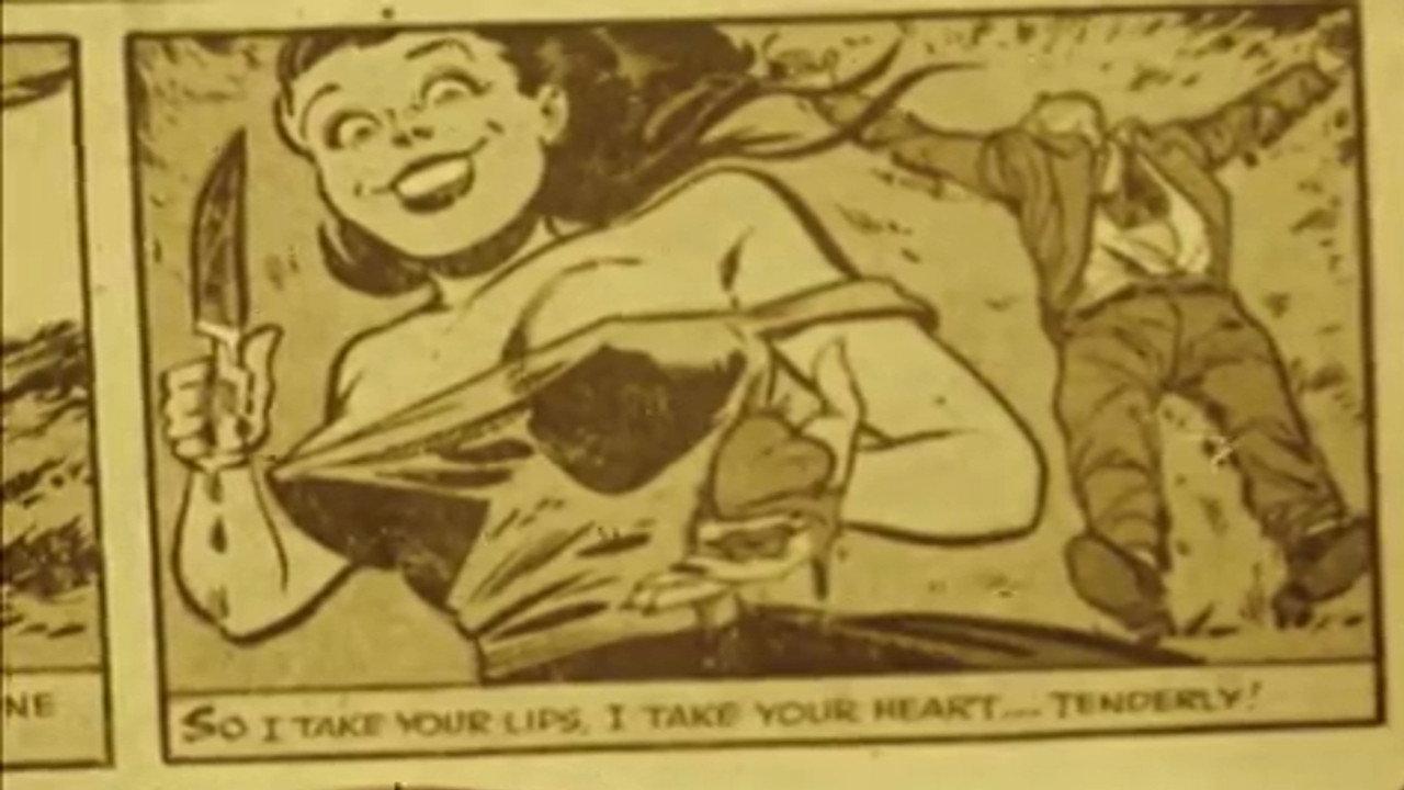 Confidential File: Horror Comics 1955 movie scene