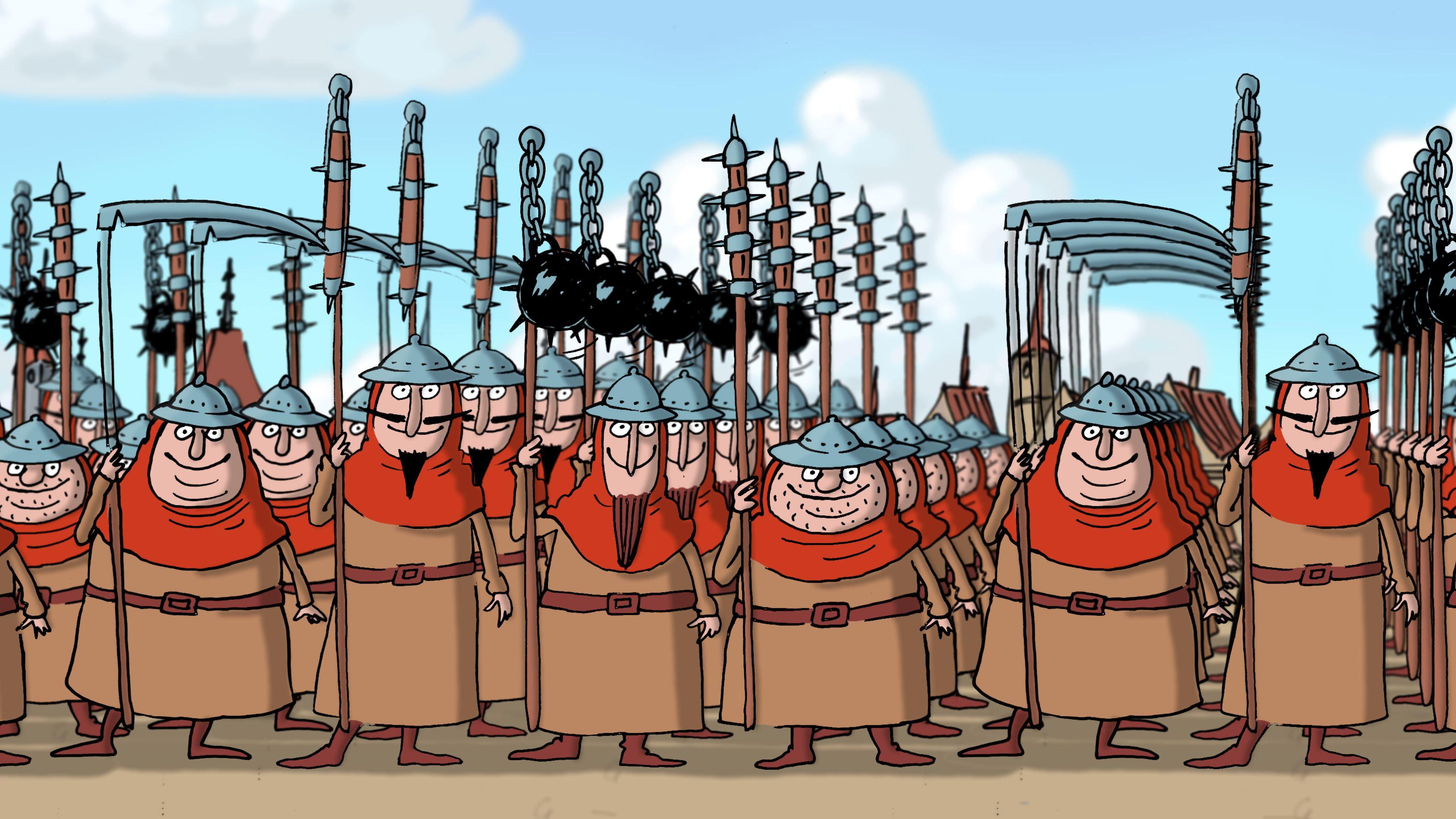 The Hussites 2013 movie scene