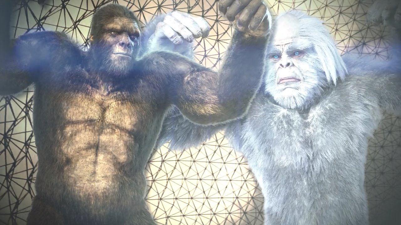 Battle of the Beasts: Bigfoot vs. Yeti 2022 movie scene