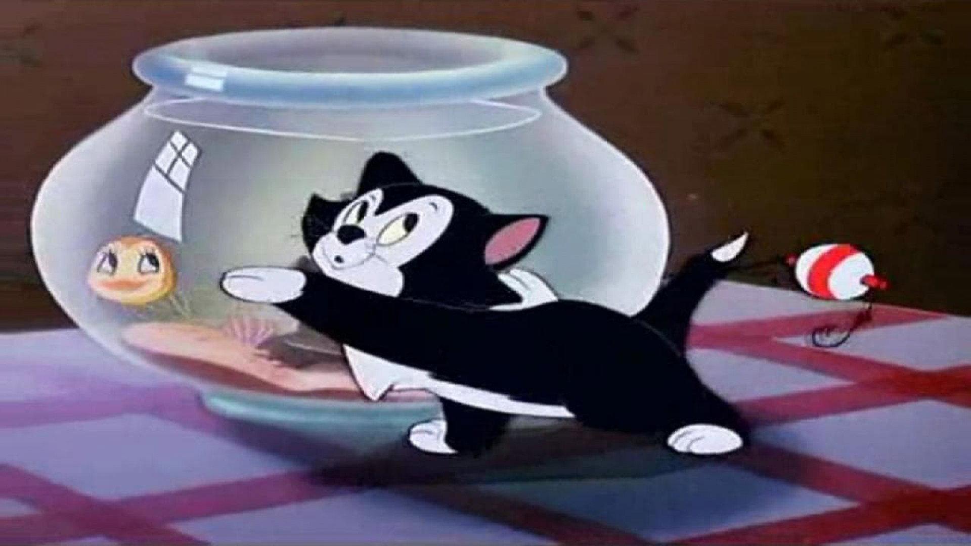 Figaro and Cleo 1943 movie scene
