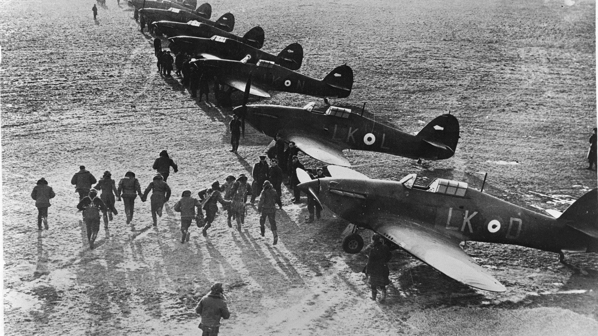 Voices of the Battle of Britain 2015 movie scene
