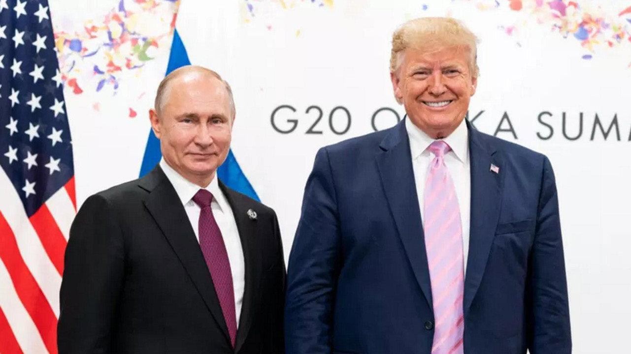 Frenemies: Putin and Trump 2020 movie scene