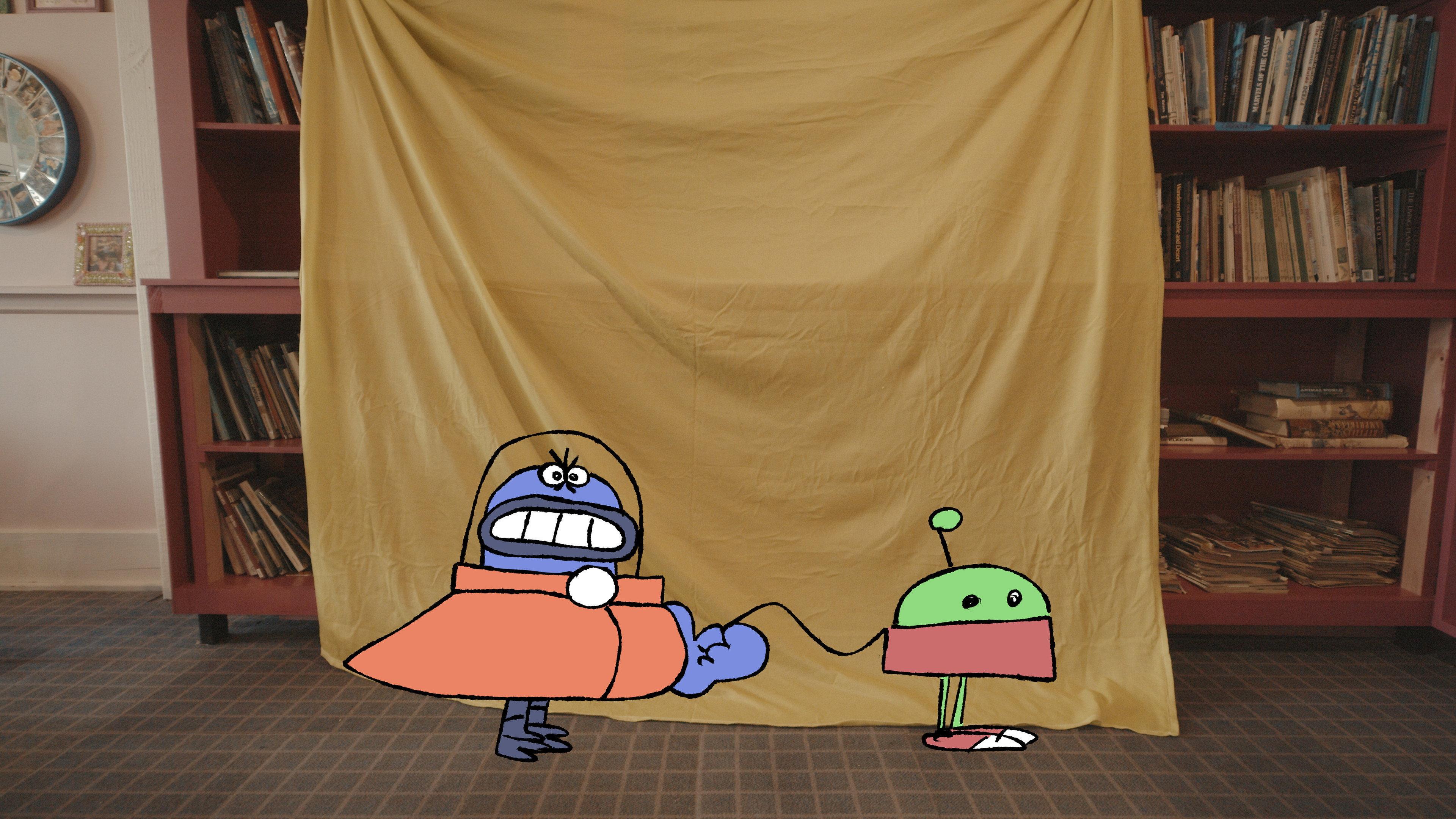 Back to the Drawing Board 2026 movie scene