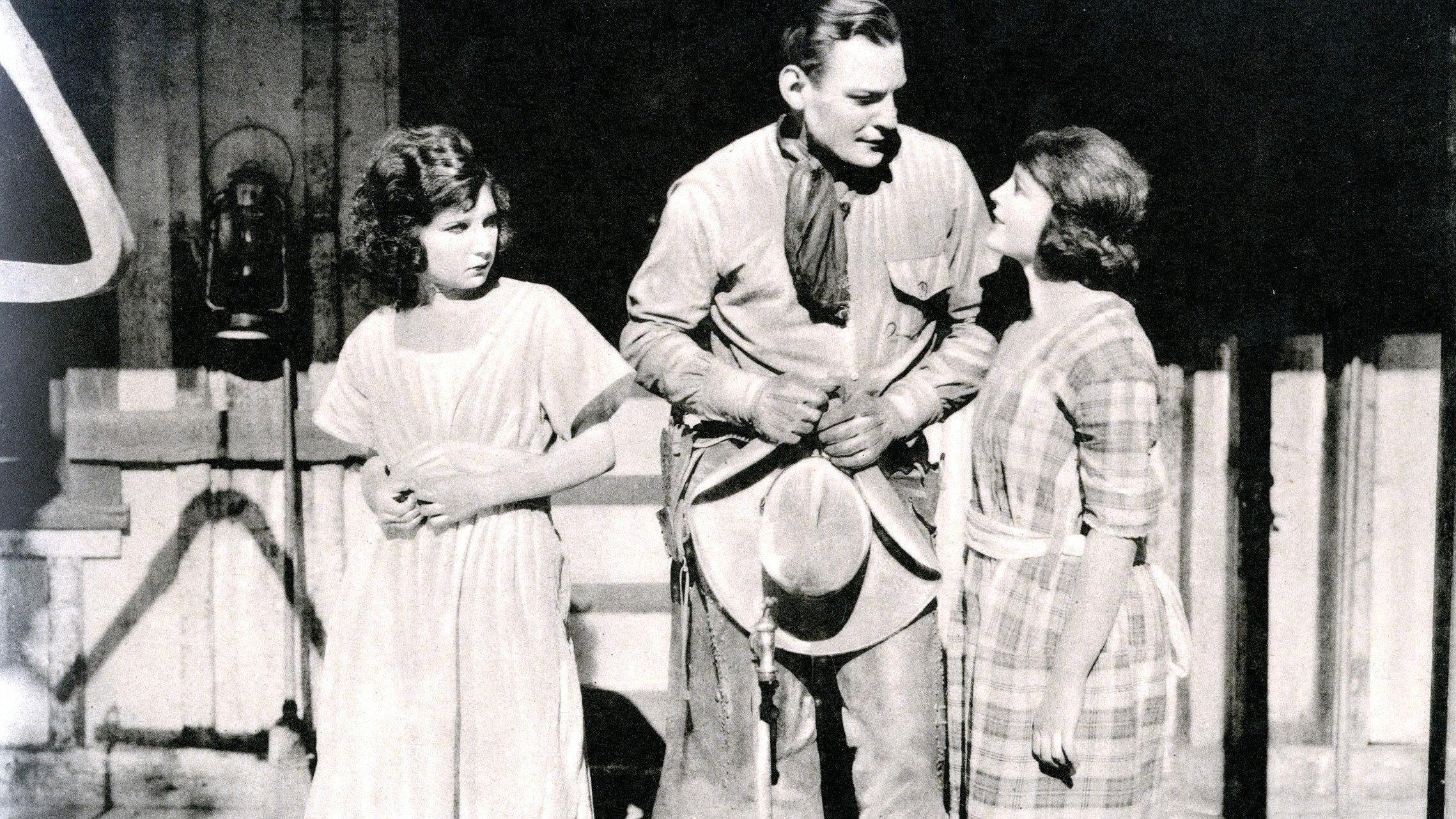 The One-Man Trail 1921 movie scene