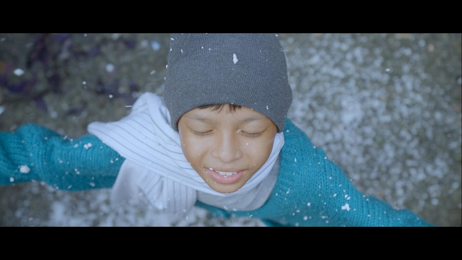 When The Snow Falls 2024 movie scene